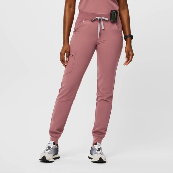 Figs Pants - Figs Dusty Rose Women's Jogger Pants